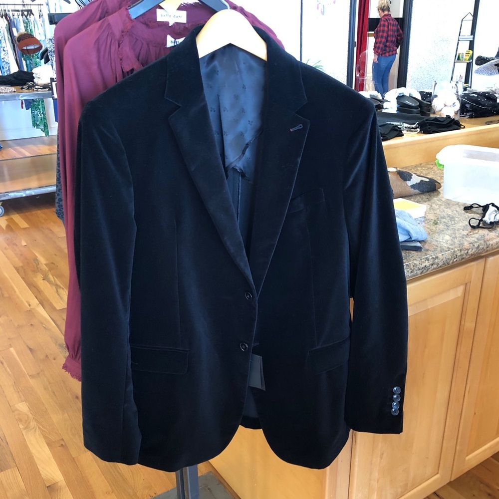 Bugatchi velvet sport coat NWT